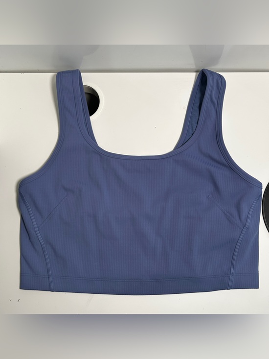 lululemon athletica Tops - Lululemon Wunder Train Scoop-Neck Ribbed Tank Top -- Oasis Blue (size 14)